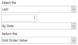 Pattern match control choices